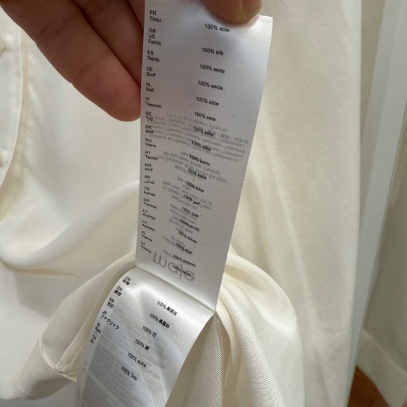 Maje Chella silk blouse NWT - Picture 8 of 14